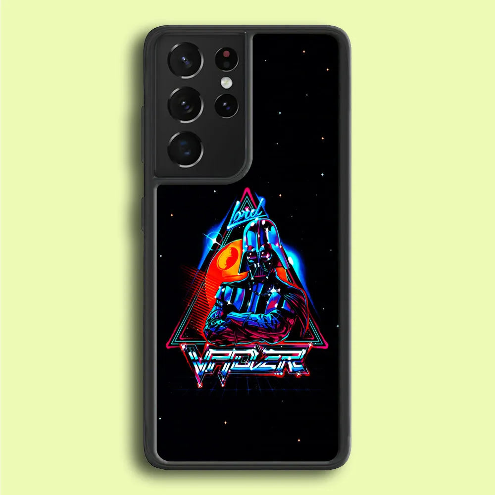 Star Wars Lord Vader Samsung Galaxy S25 Ultra Case-Rubber / Black (2D Case)-Xtracase