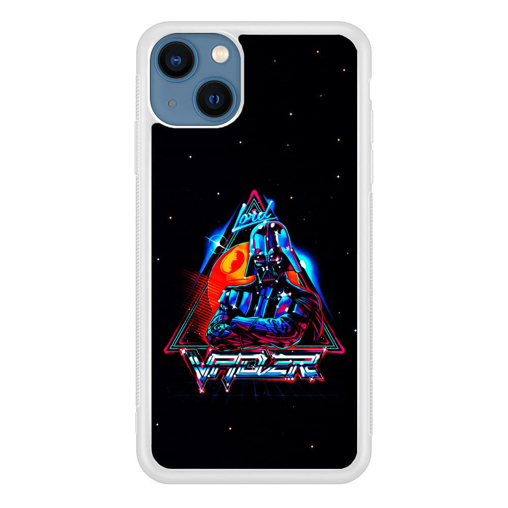 Star Wars Lord Vader iPhone 13 Pro Case-Rubber / White (2D Case)-Xtracase