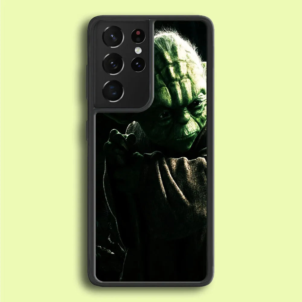 Star Wars Master Yoda Samsung Galaxy S25 Ultra Case-Plastic / Full Wrap (3D Case)-Xtracase