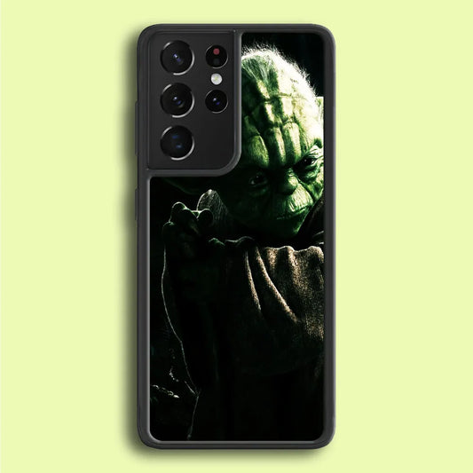 Star Wars Master Yoda Samsung Galaxy S25 Ultra Case-Plastic / Full Wrap (3D Case)-Xtracase