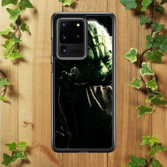 Star Wars Master Yoda Samsung Galaxy S20 Ultra Case-Plastic / Full Wrap (3D Case)-Xtracase