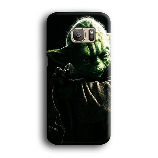 Star Wars Master Yoda Samsung Galaxy S7 Case-Plastic / Full Wrap (3D Case)-Xtracase