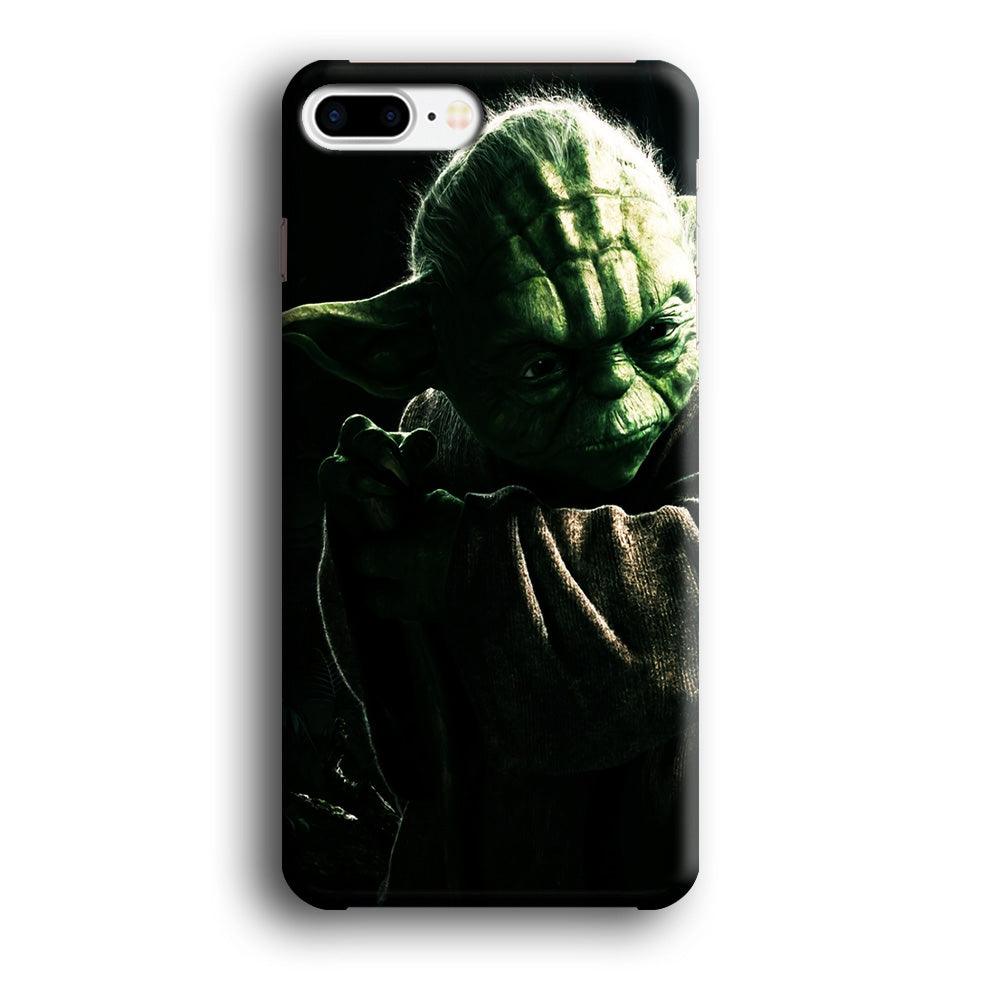 Star Wars Master Yoda iPhone 8 Plus Case-Plastic / Full Wrap (3D Case)-Xtracase