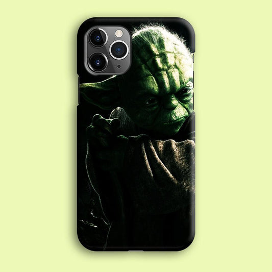 Star Wars Master Yoda iPhone 12 Pro Case-Plastic / Full Wrap (3D Case)-Xtracase