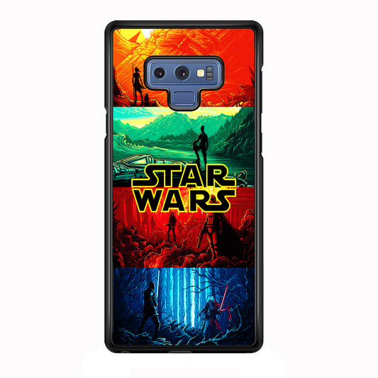 Star Wars Poster Art Samsung Galaxy Note 9 Case