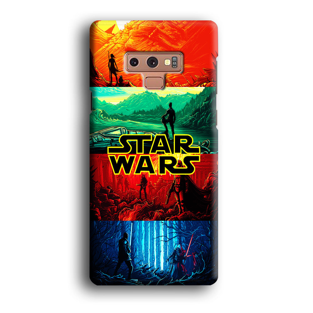 Star Wars Poster Art Samsung Galaxy Note 9 Case