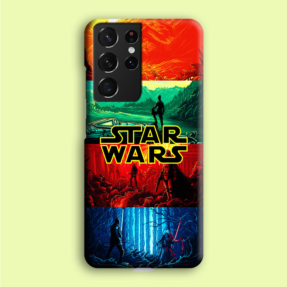 Star Wars Poster Art Samsung Galaxy S21 Ultra Case