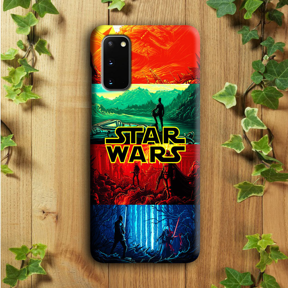 Star Wars Poster Art Samsung Galaxy S20 Case