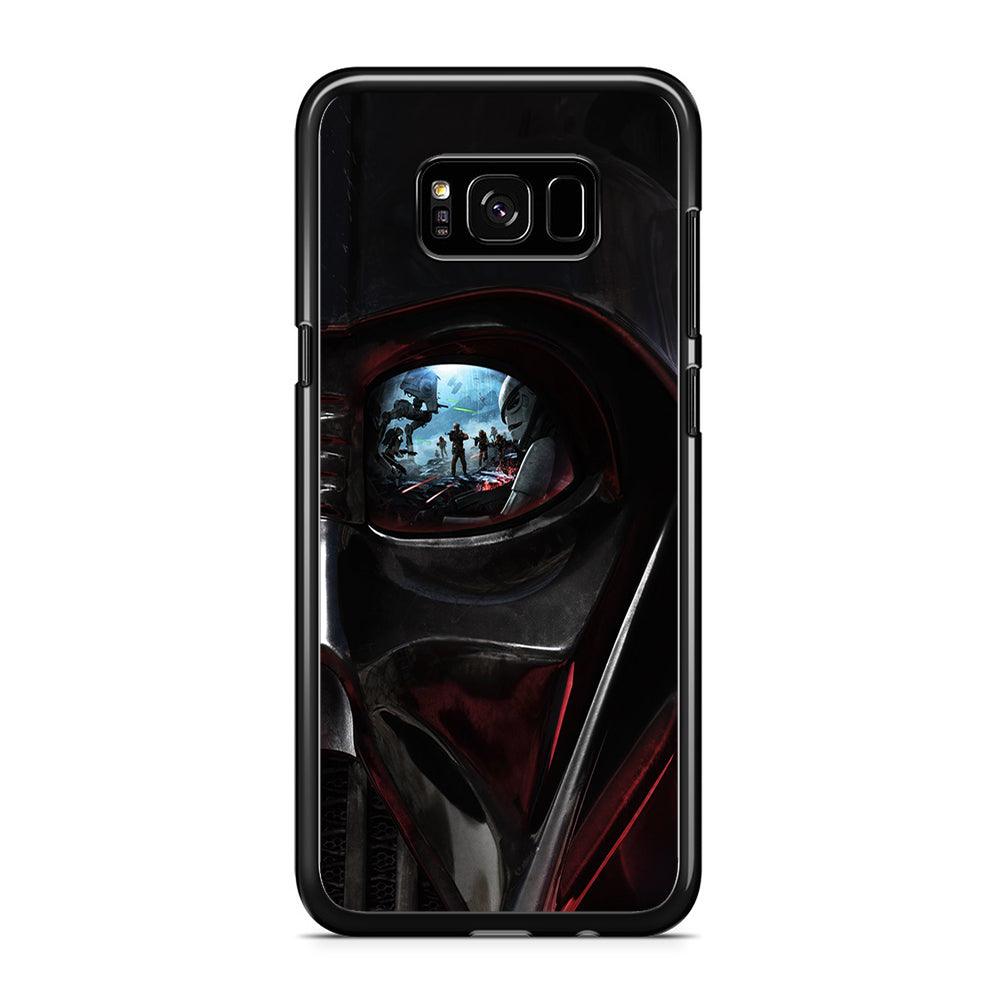 Star Wars Shadow Stormtrooper Samsung Galaxy S8 Case-Rubber / Black (2D Case)-Xtracase