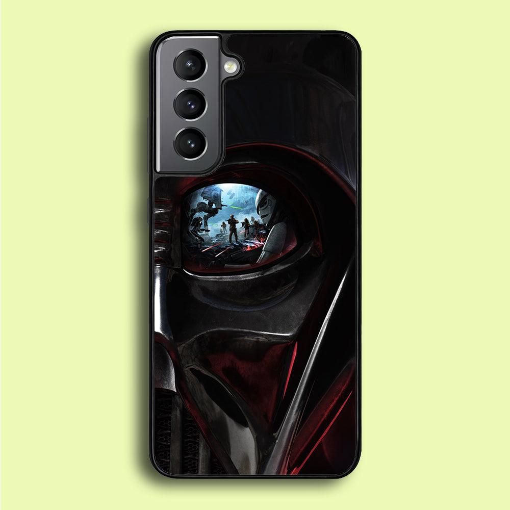 Star Wars Shadow Stormtrooper Samsung Galaxy S21 Plus Case-Rubber / White (2D Case)-Xtracase