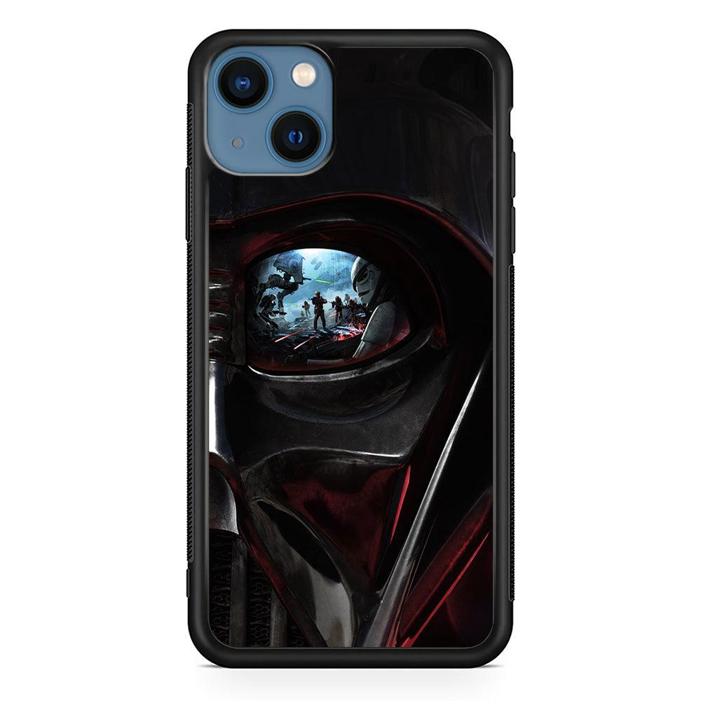 Star Wars Shadow Stormtrooper iPhone 13 Mini Case-Rubber / Black (2D Case)-Xtracase