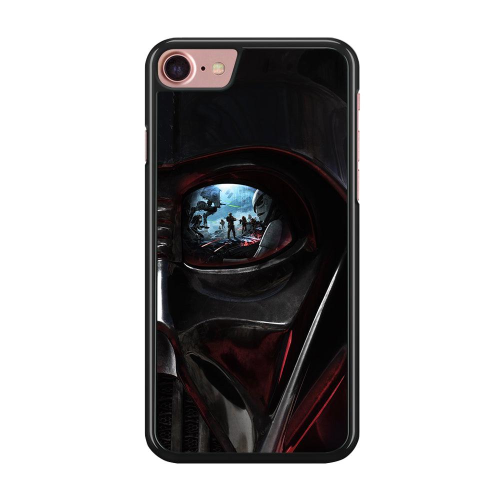 Star Wars Shadow Stormtrooper iPhone SE 2020 Case-Rubber / Black (2D Case)-Xtracase