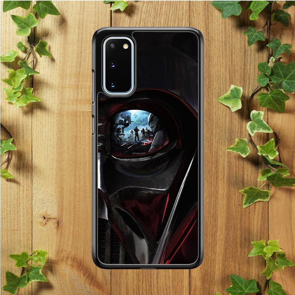 Star Wars Shadow Stormtrooper Samsung Galaxy S20 Case-Rubber / White (2D Case)-Xtracase