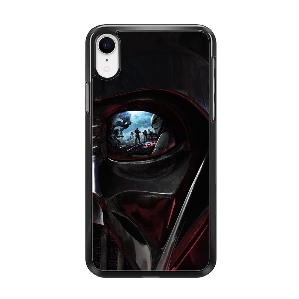 Star Wars Shadow Stormtrooper iPhone XR Case-Rubber / Black (2D Case)-Xtracase