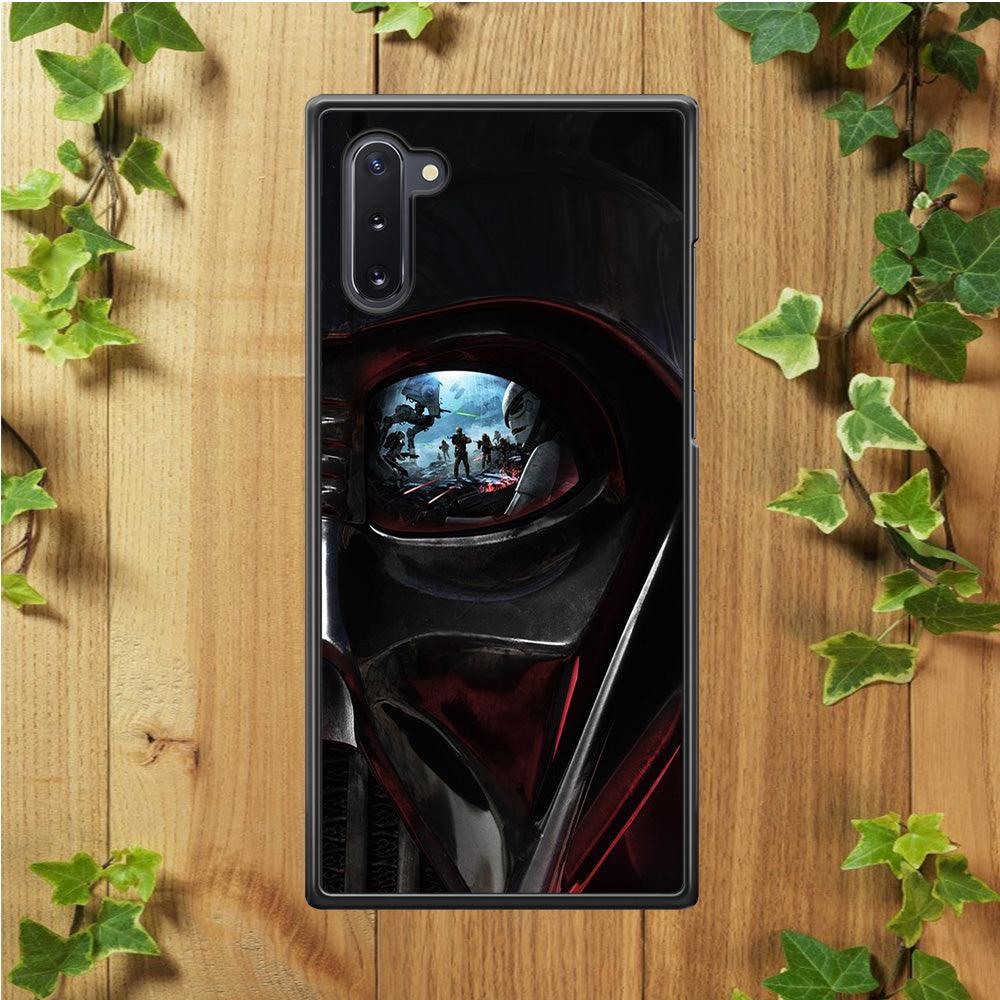 Star Wars Shadow Stormtrooper Samsung Galaxy Note 10 Case-Rubber / Black (2D Case)-Xtracase