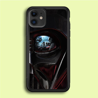 Star Wars Shadow Stormtrooper iPhone 12 Case-Rubber / Black (2D Case)-Xtracase