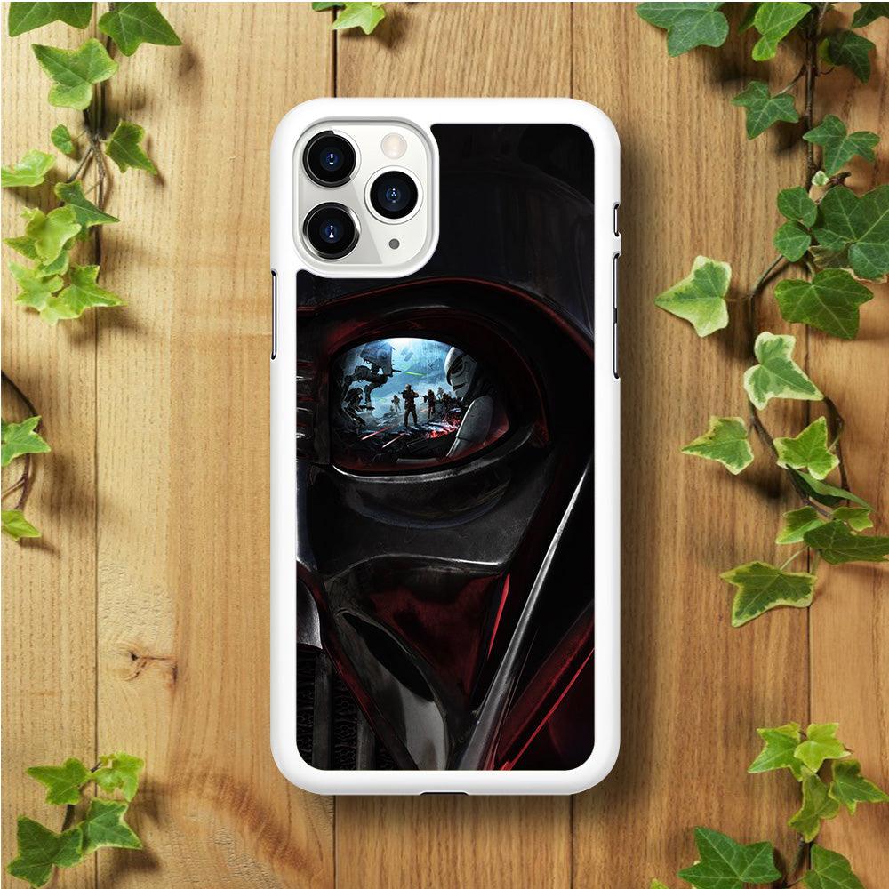 Star Wars Shadow Stormtrooper iPhone 11 Pro Max Case-Rubber / White (2D Case)-Xtracase