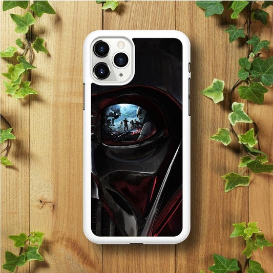 Star Wars Shadow Stormtrooper iPhone 11 Pro Max Case-Rubber / White (2D Case)-Xtracase