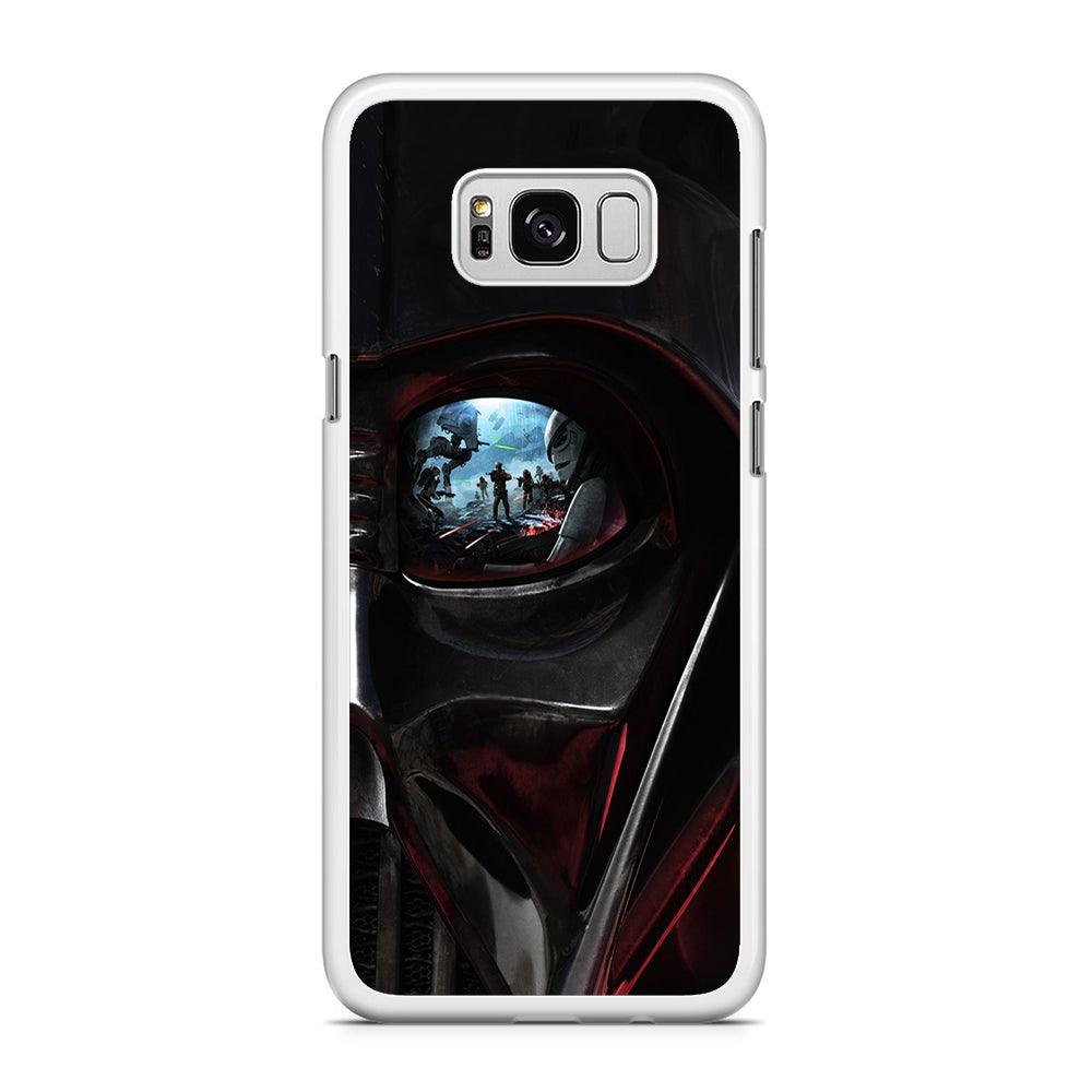 Star Wars Shadow Stormtrooper Samsung Galaxy S8 Case-Rubber / White (2D Case)-Xtracase