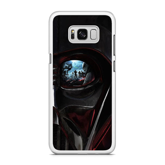 Star Wars Shadow Stormtrooper Samsung Galaxy S8 Case-Rubber / White (2D Case)-Xtracase