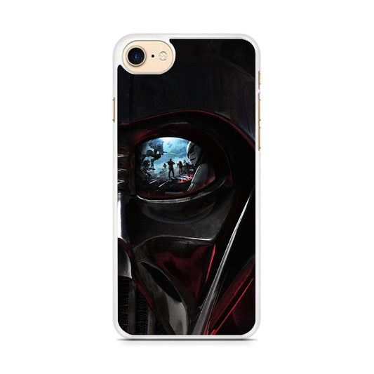 Star Wars Shadow Stormtrooper iPhone 8 Case-Rubber / White (2D Case)-Xtracase