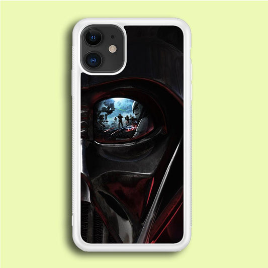 Star Wars Shadow Stormtrooper iPhone 12 Mini Case-Rubber / White (2D Case)-Xtracase