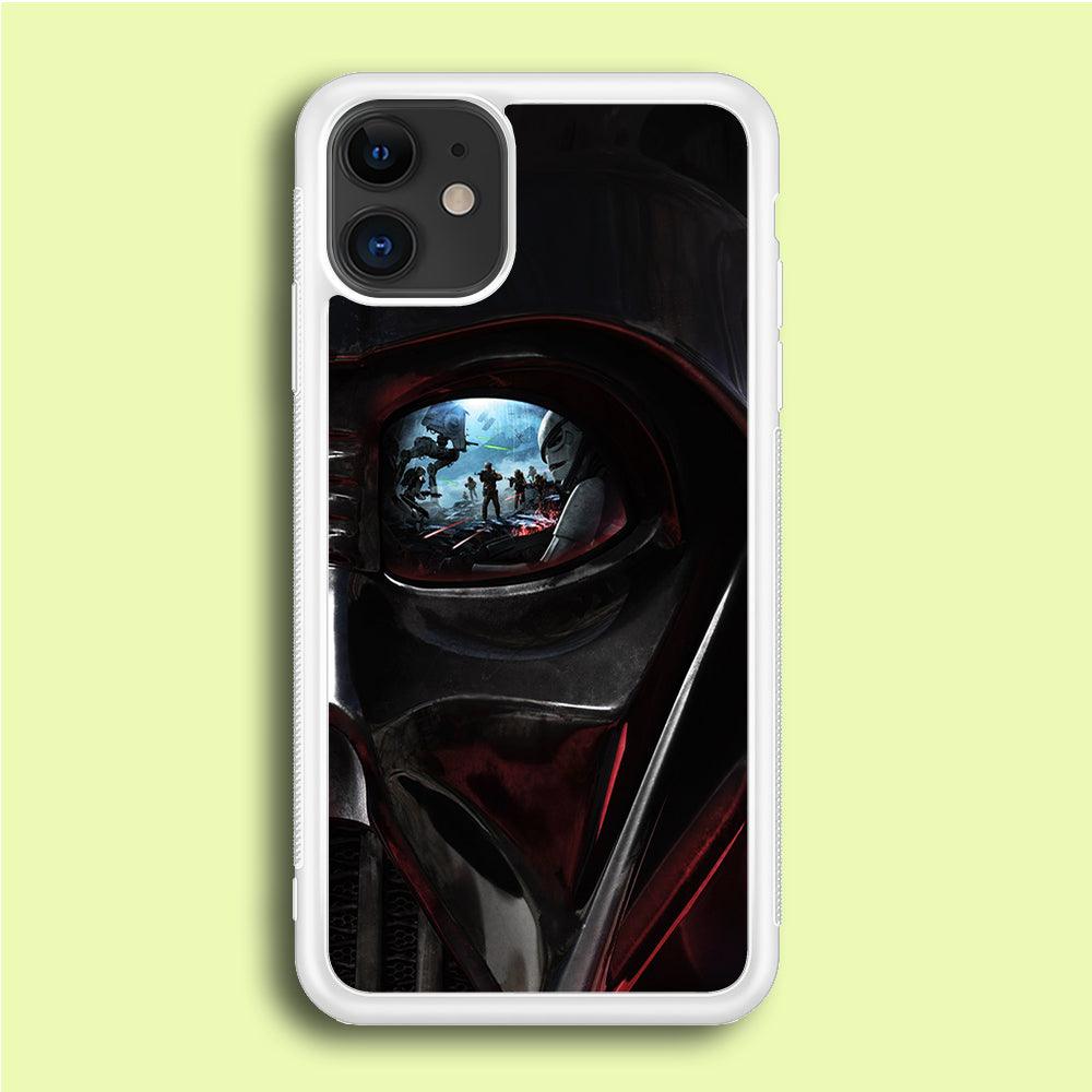 Star Wars Shadow Stormtrooper iPhone 12 Case-Rubber / White (2D Case)-Xtracase
