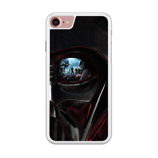 Star Wars Shadow Stormtrooper iPhone SE 2020 Case-Rubber / White (2D Case)-Xtracase