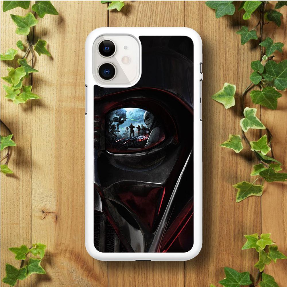 Star Wars Shadow Stormtrooper iPhone 11 Case-Rubber / White (2D Case)-Xtracase