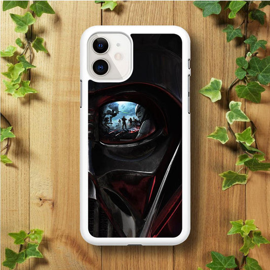 Star Wars Shadow Stormtrooper iPhone 11 Case-Rubber / White (2D Case)-Xtracase