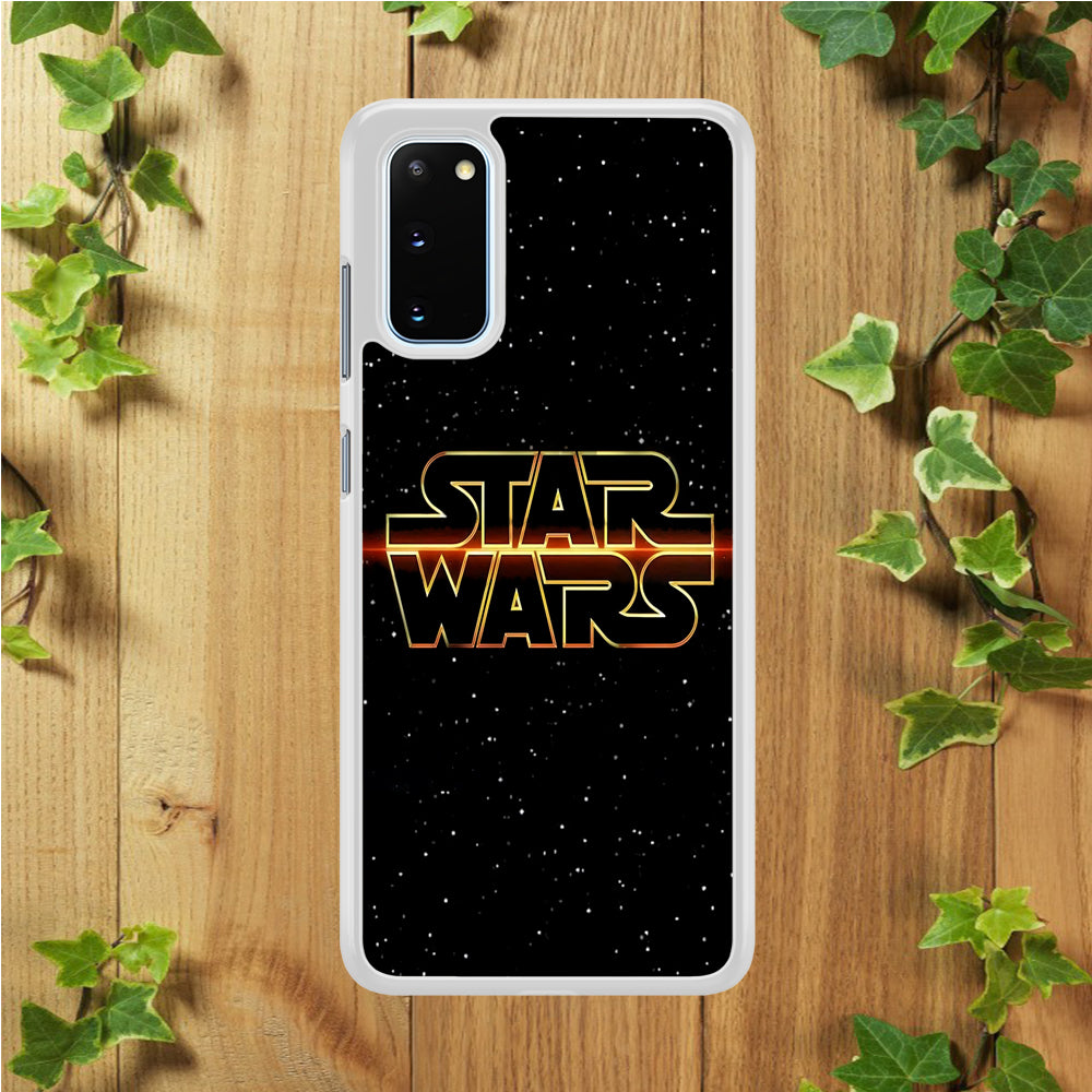 Star Wars Space Sparkly Samsung Galaxy S20 Case