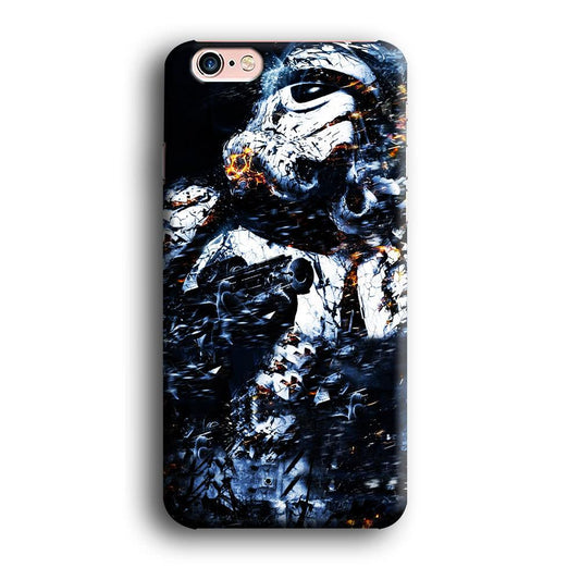 Star Wars Stormtrooper Abstract iPhone 6 Plus | 6s Plus Case-Plastic / Full Wrap (3D Case)-Xtracase