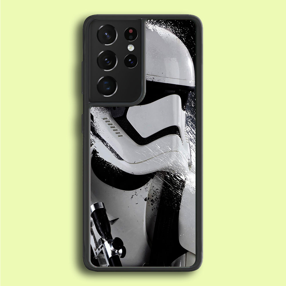 Star Wars Stormtrooper Painting Samsung Galaxy S21 Ultra Case