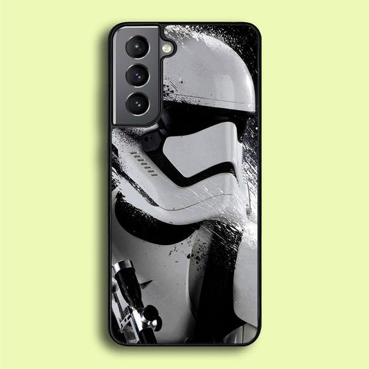Star Wars Stormtrooper Painting Samsung Galaxy A16 Case-Rubber / Black (2D Case)-Xtracase