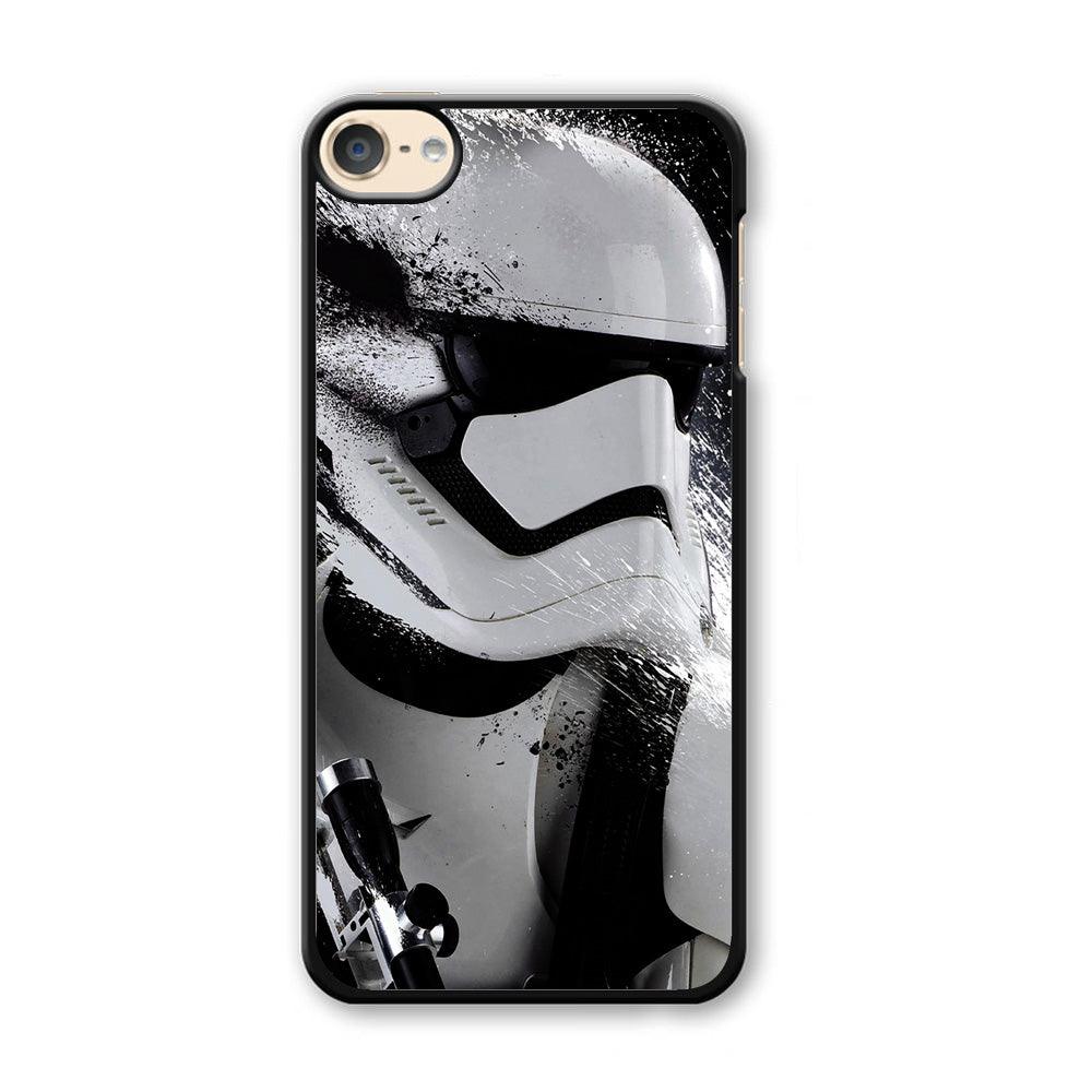 Star Wars Stormtrooper Painting iPod Touch 6 Case-Plastic / Black (2D Case)-Xtracase