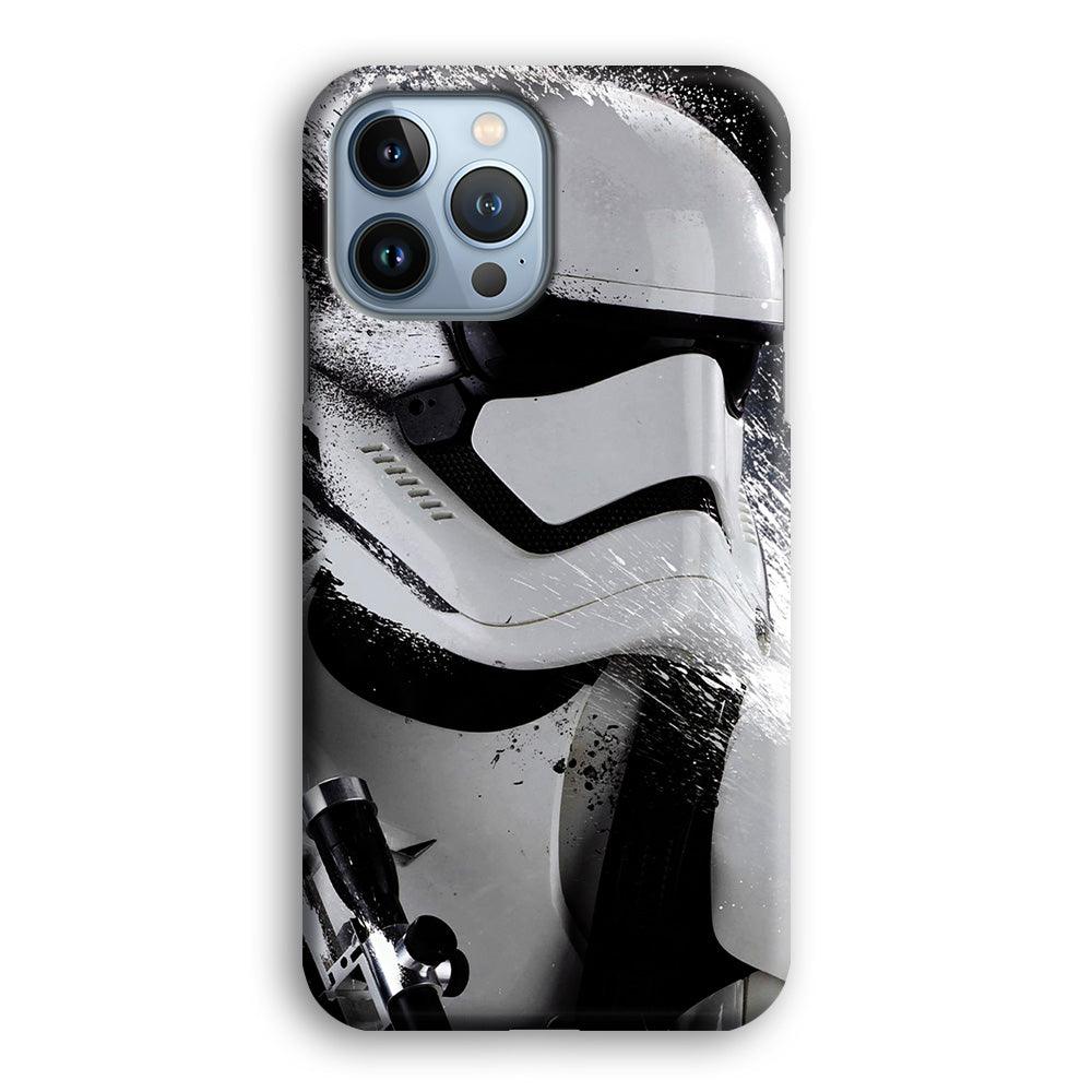 Star Wars Stormtrooper Painting iPhone 13 Pro Max Case-Plastic / Full Wrap (3D Case)-Xtracase
