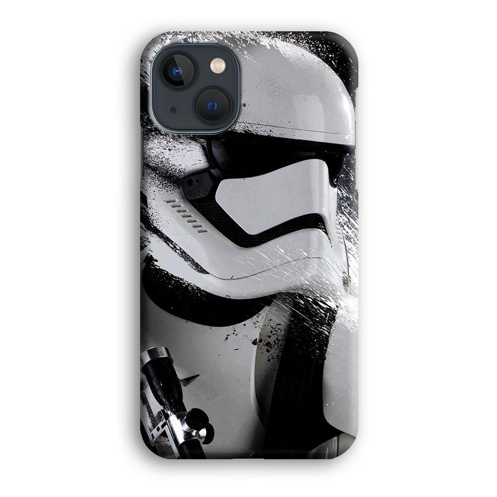 Star Wars Stormtrooper Painting iPhone 13 Pro Case-Plastic / Full Wrap (3D Case)-Xtracase