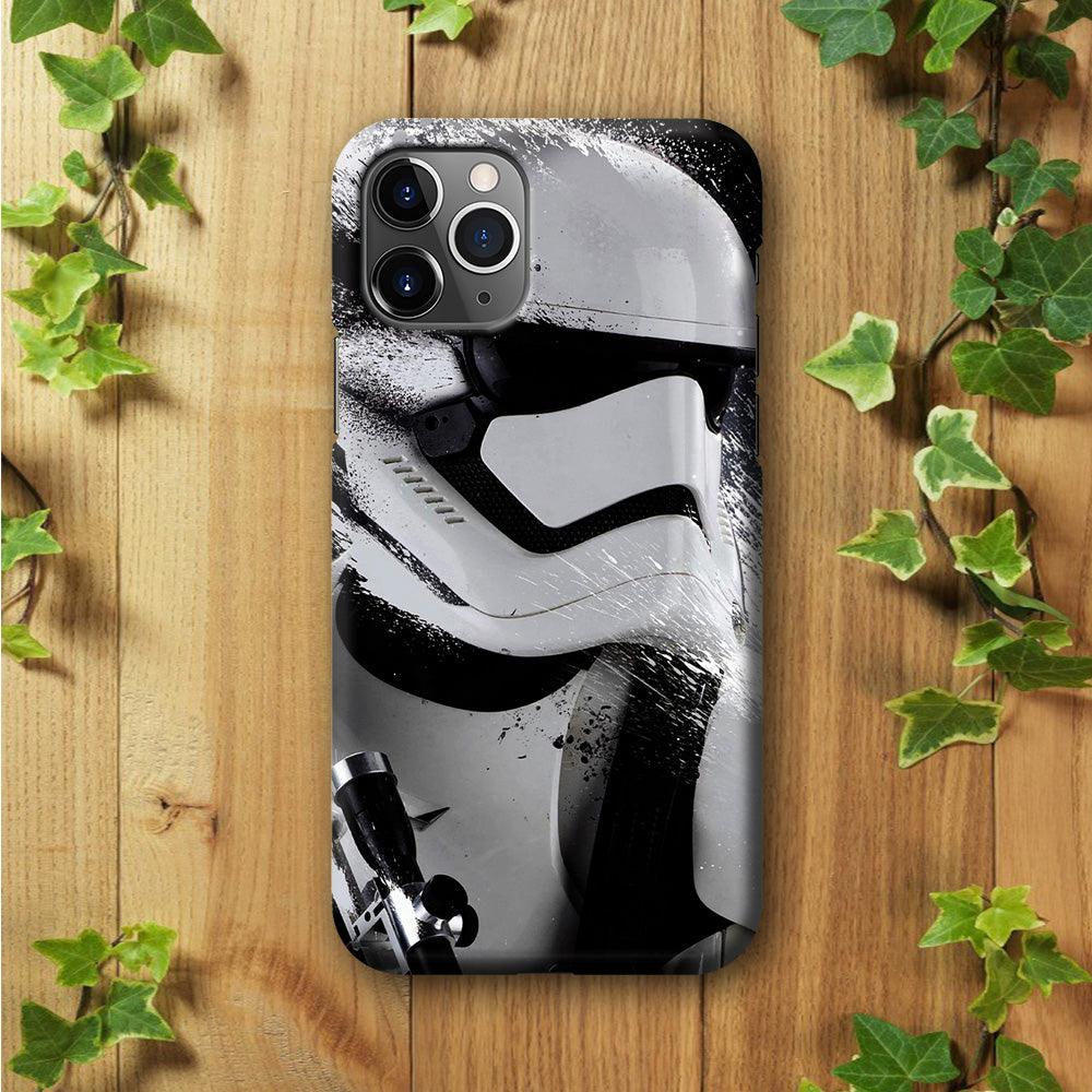 Star Wars Stormtrooper Painting iPhone 11 Pro Case-Plastic / Full Wrap (3D Case)-Xtracase