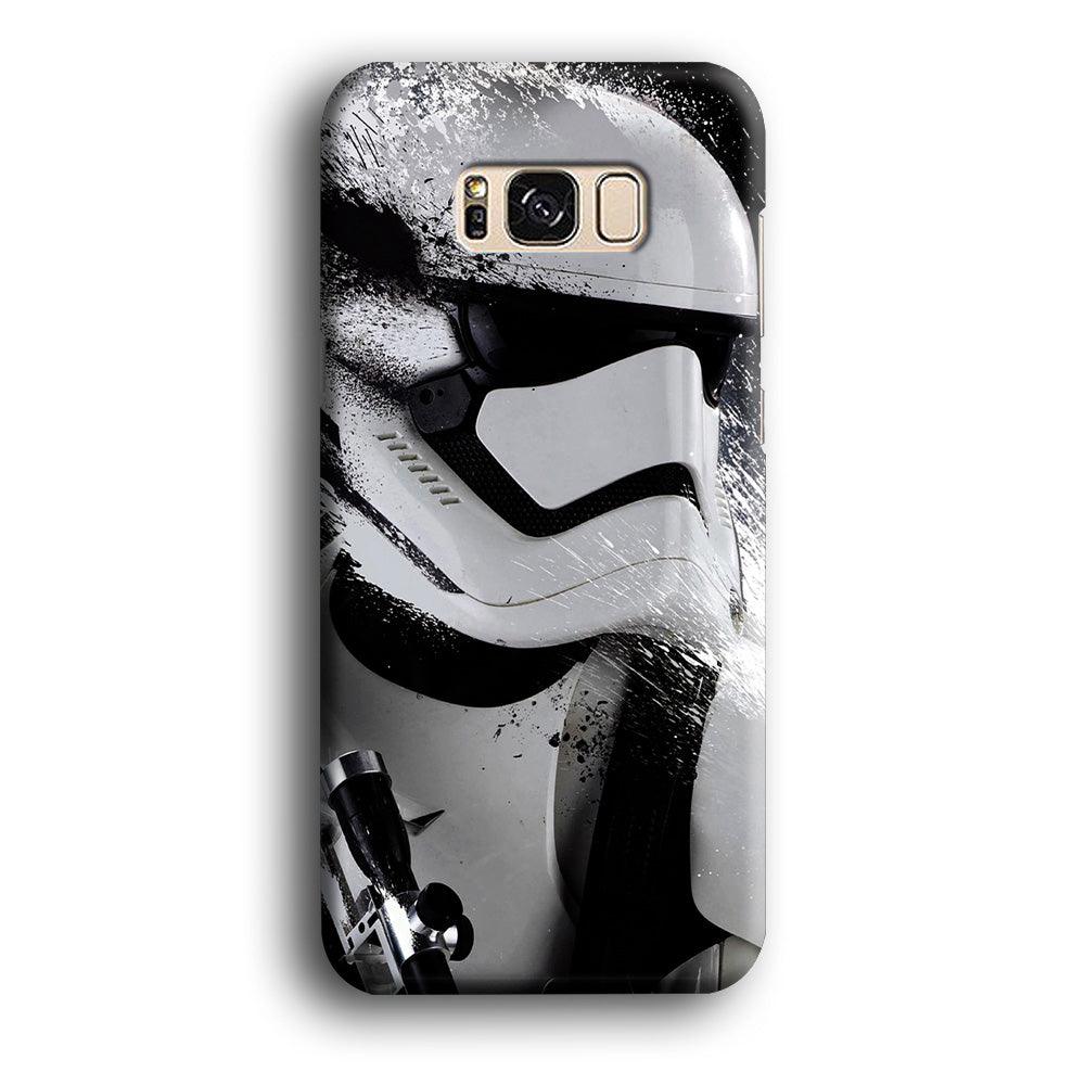 Star Wars Stormtrooper Painting Samsung Galaxy S8 Plus Case-Plastic / Full Wrap (3D Case)-Xtracase