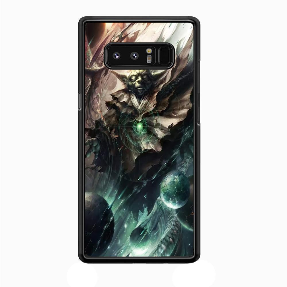 Star Wars Yoda Samsung Galaxy Note 8 Case-Plastic / Full Wrap (3D Case)-Xtracase