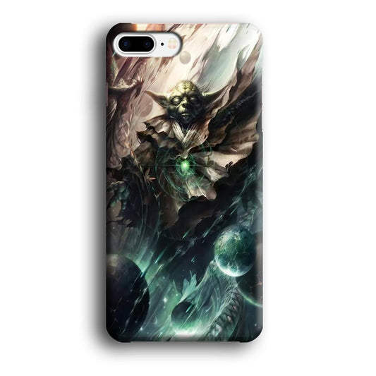 Star Wars Yoda iPhone 7 Plus Case-Plastic / Full Wrap (3D Case)-Xtracase