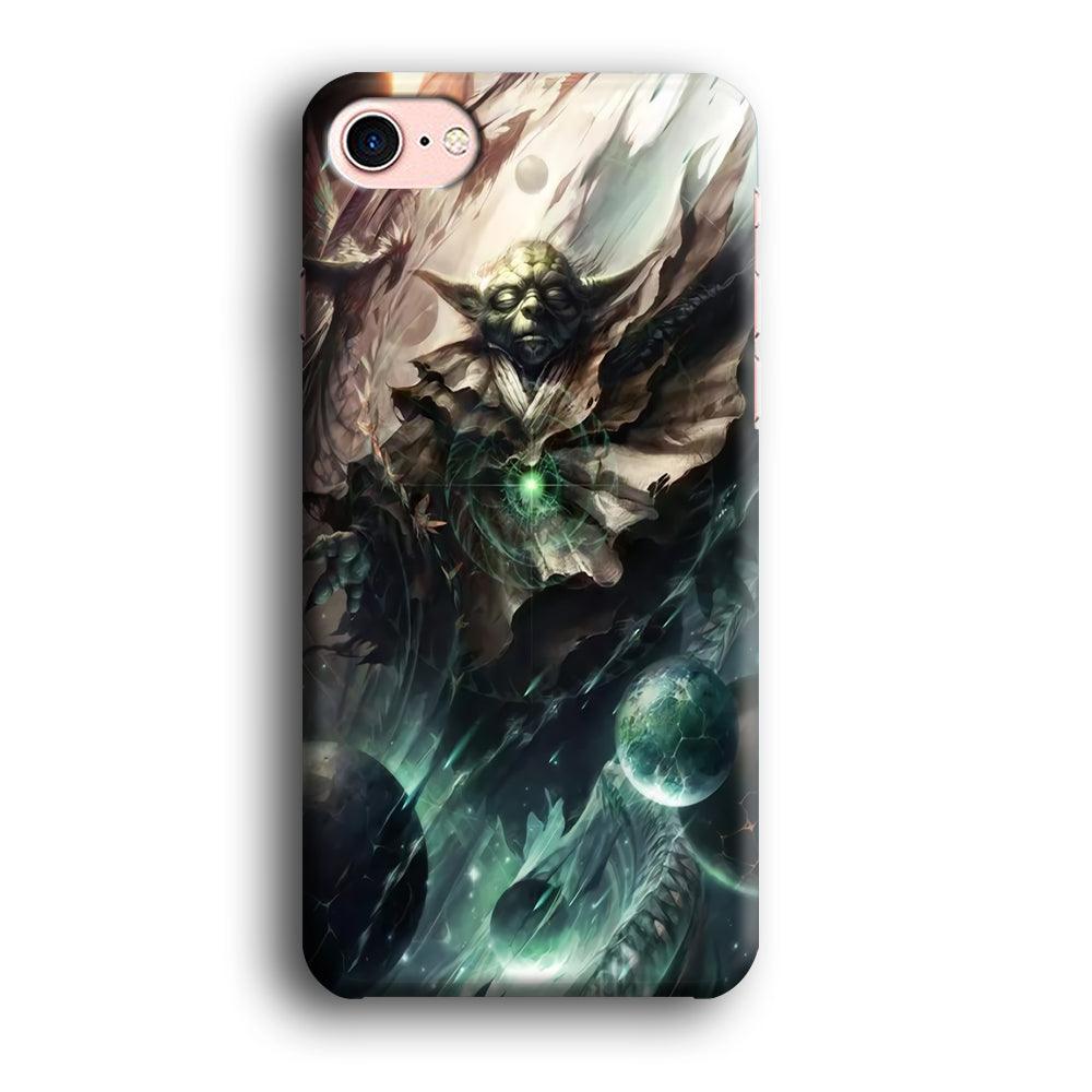 Star Wars Yoda iPhone 7 Case-Plastic / Full Wrap (3D Case)-Xtracase