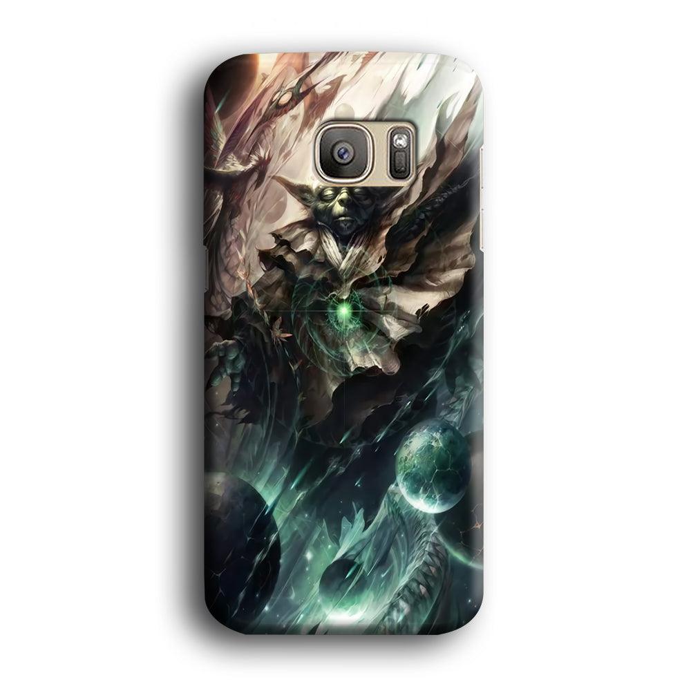 Star Wars Yoda Samsung Galaxy S7 Edge Case-Plastic / Full Wrap (3D Case)-Xtracase