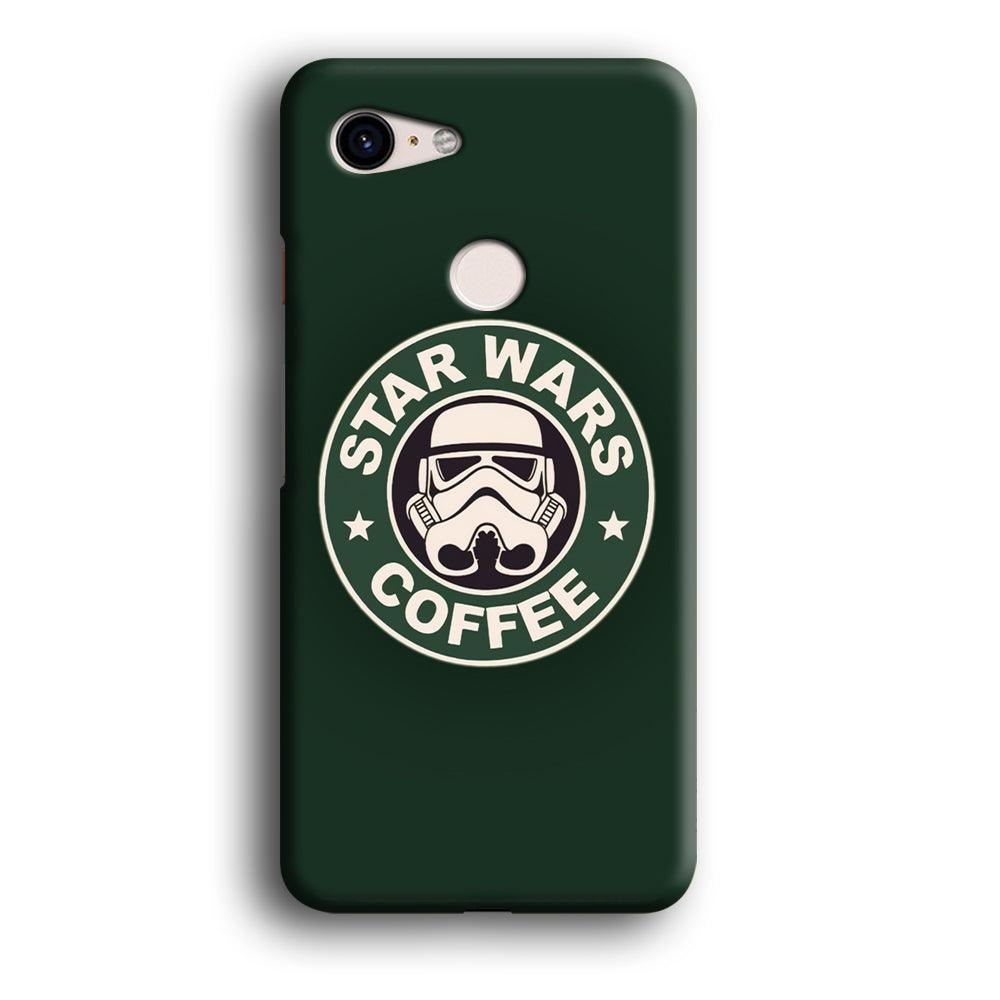 Star Wars Coffee Green Google Pixel 3 XL 3D Case-Xtracase