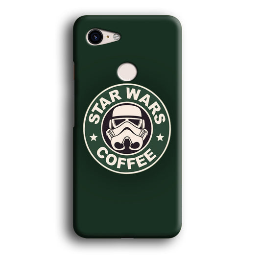 Star Wars Coffee Green Google Pixel 3 3D Case
