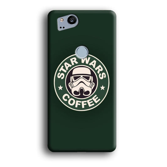 Star Wars Coffee Green Google Pixel 2 3D Case-Xtracase