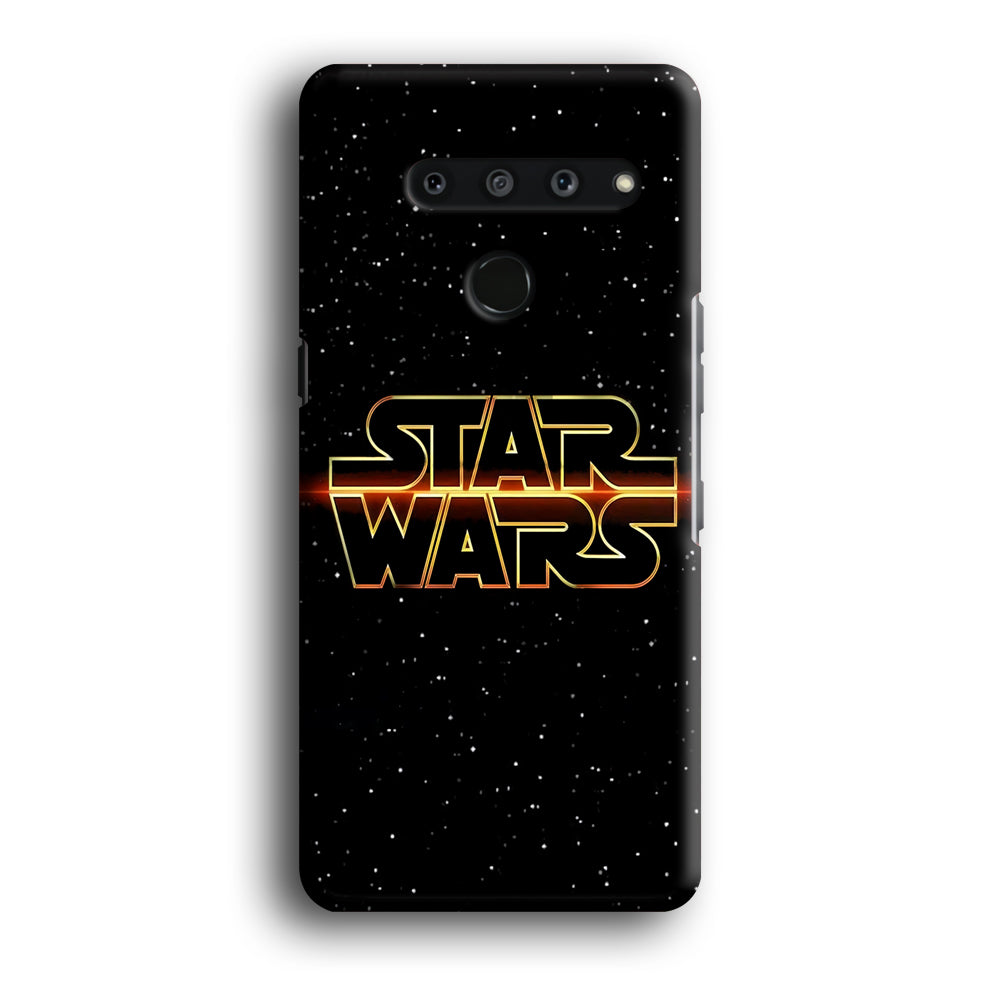 Star Wars Space Sparkly LG V50 3D Case