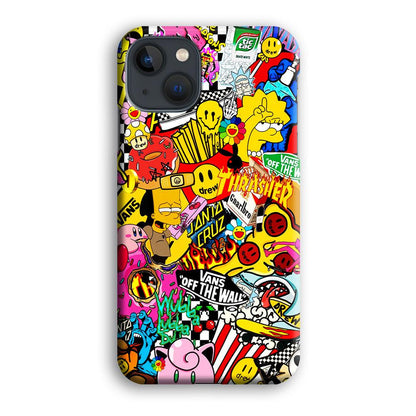 Sticker Collection Random iPhone 13 Case-Xtracase