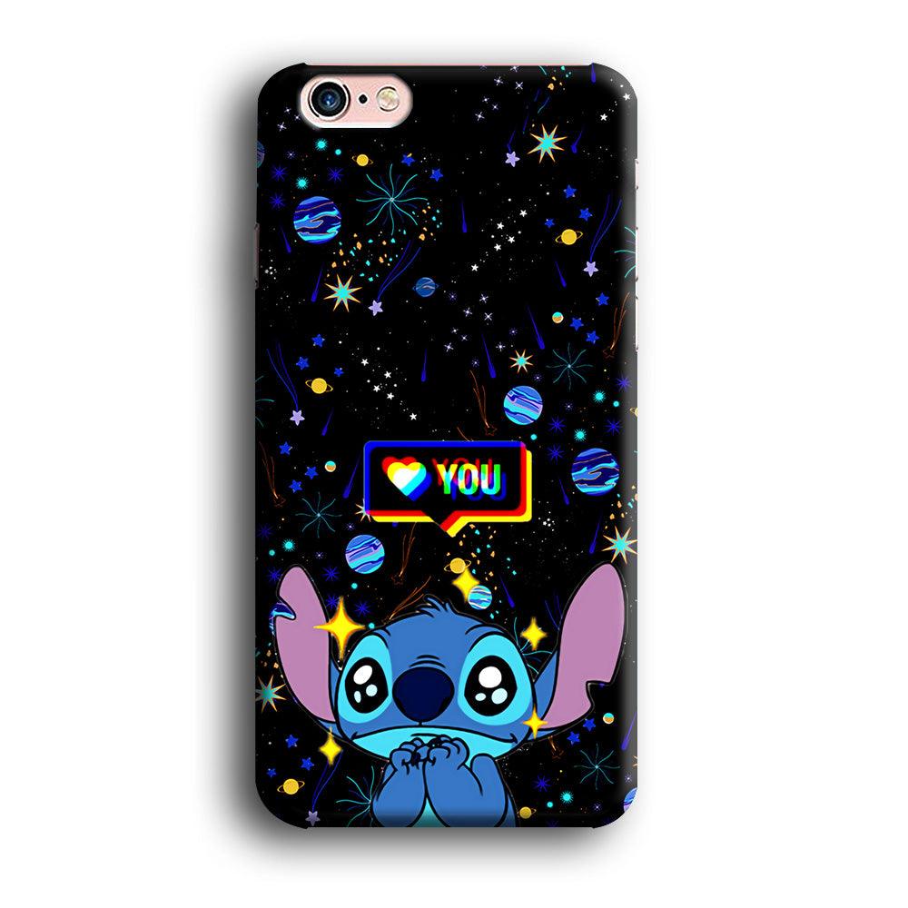 Stitch Love You iPhone 6 Plus | 6s Plus Case-Plastic / Full Wrap (3D Case)-Xtracase