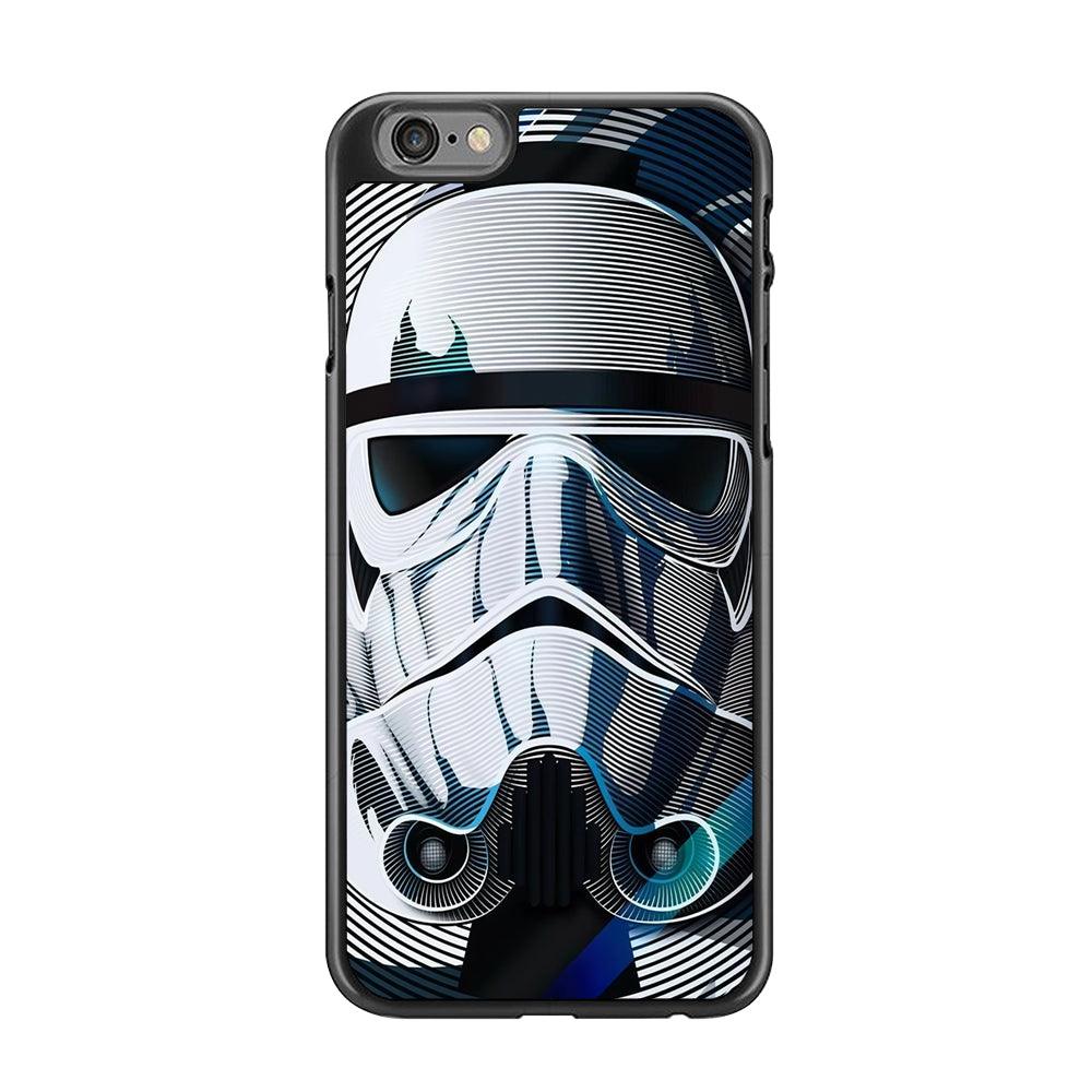 Stormtrooper Face Star Wars iPhone 6 | 6s Case-Rubber / Black (2D Case)-Xtracase